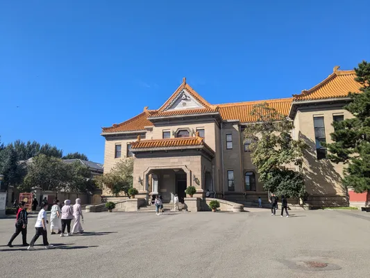 旧満洲国皇宮同徳殿の写真